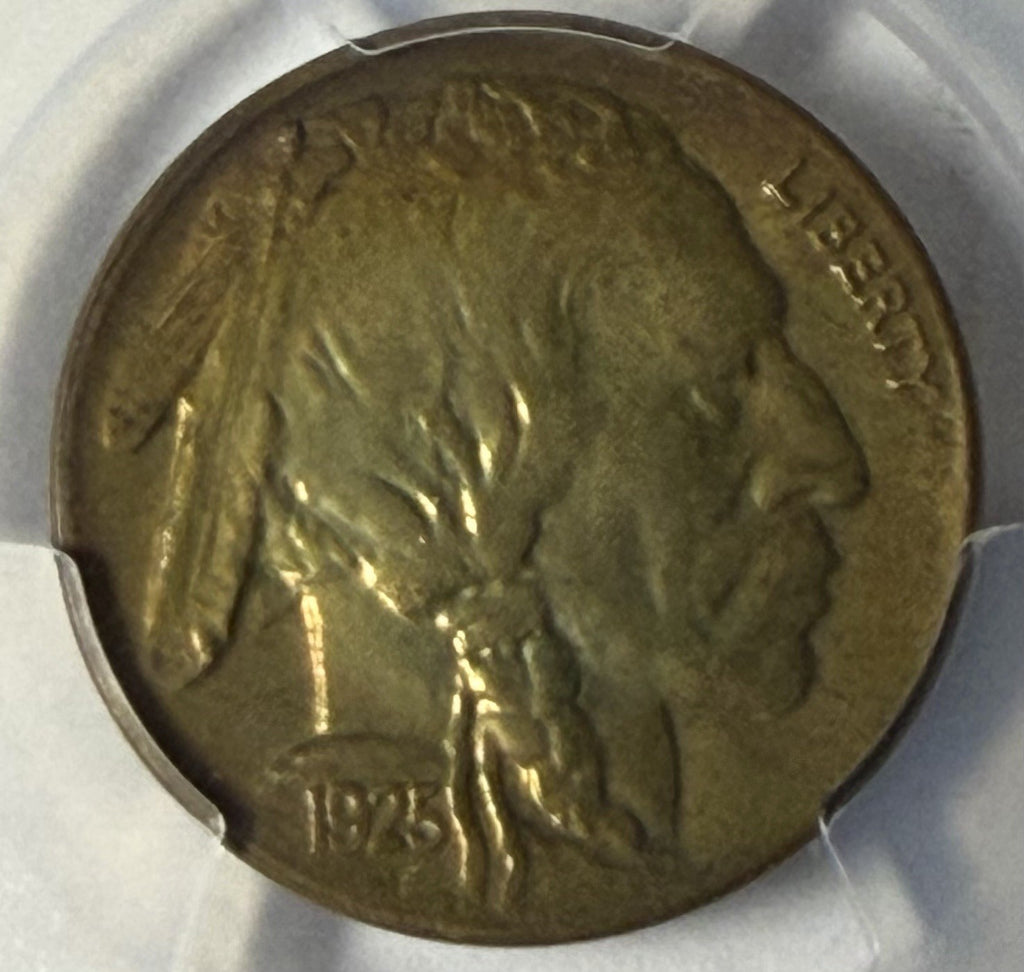 1925-D PCGS MS64 Buffalo Nickel Toned
