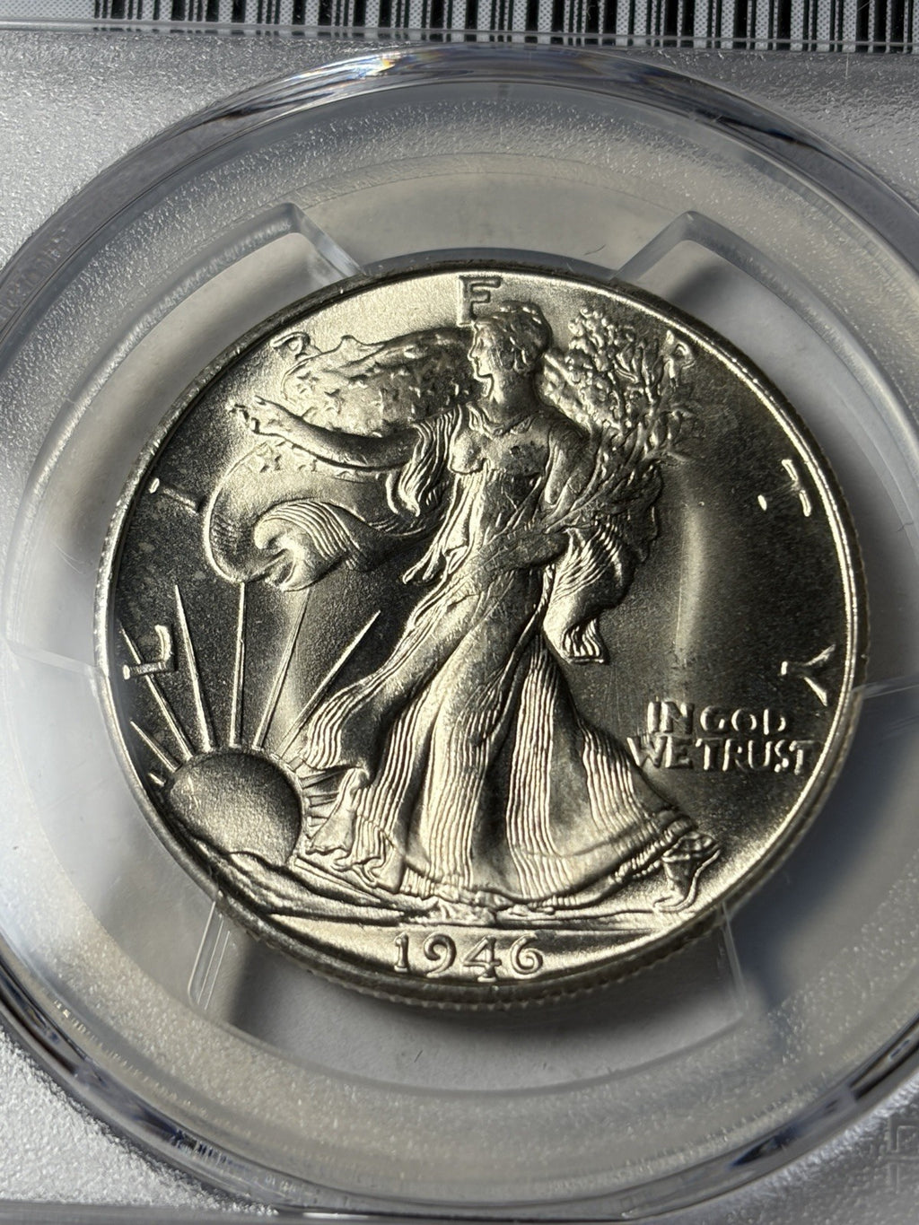 1946-S PCGS MS66 CAC Walking Liberty Half Dollar