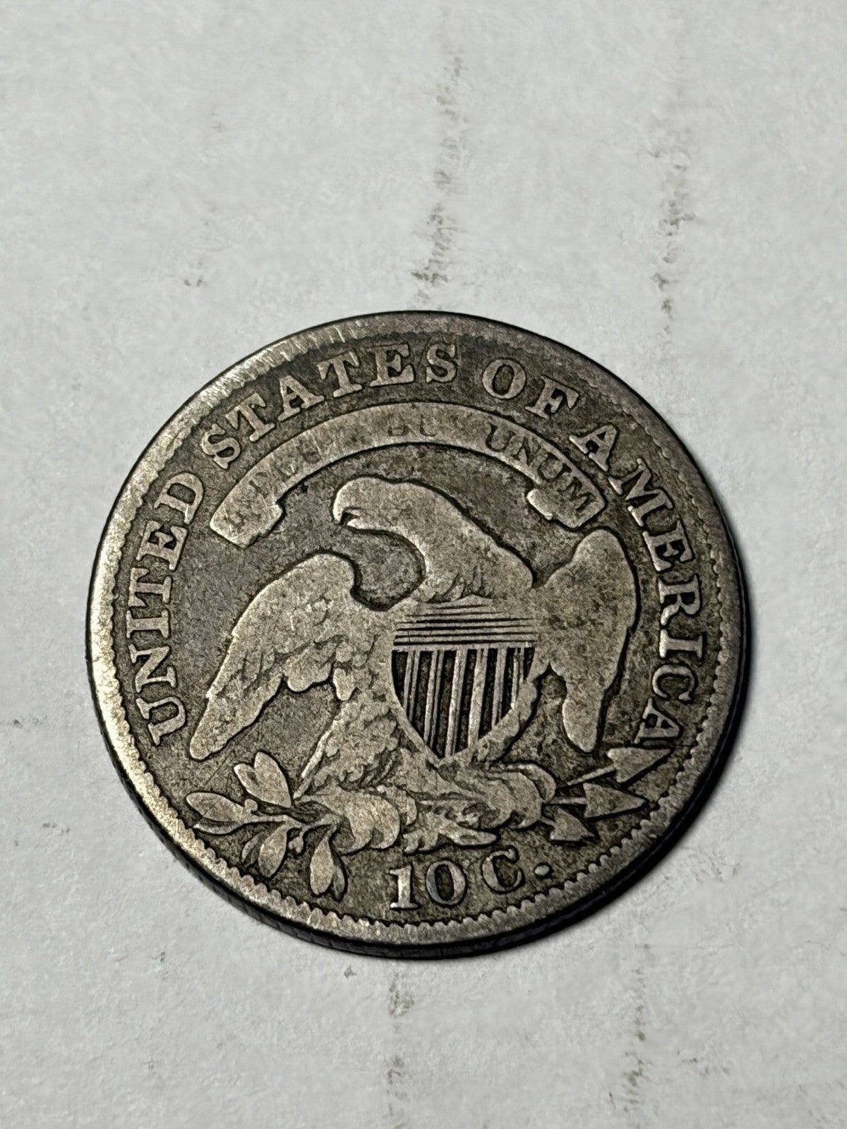 1833 Capped Bust Silver Dime