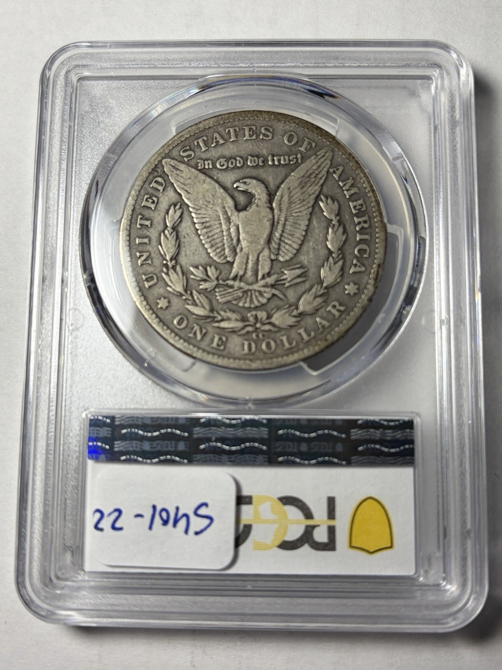 1889-CC PCGS VG10 CAC Morgan Silver Dollar