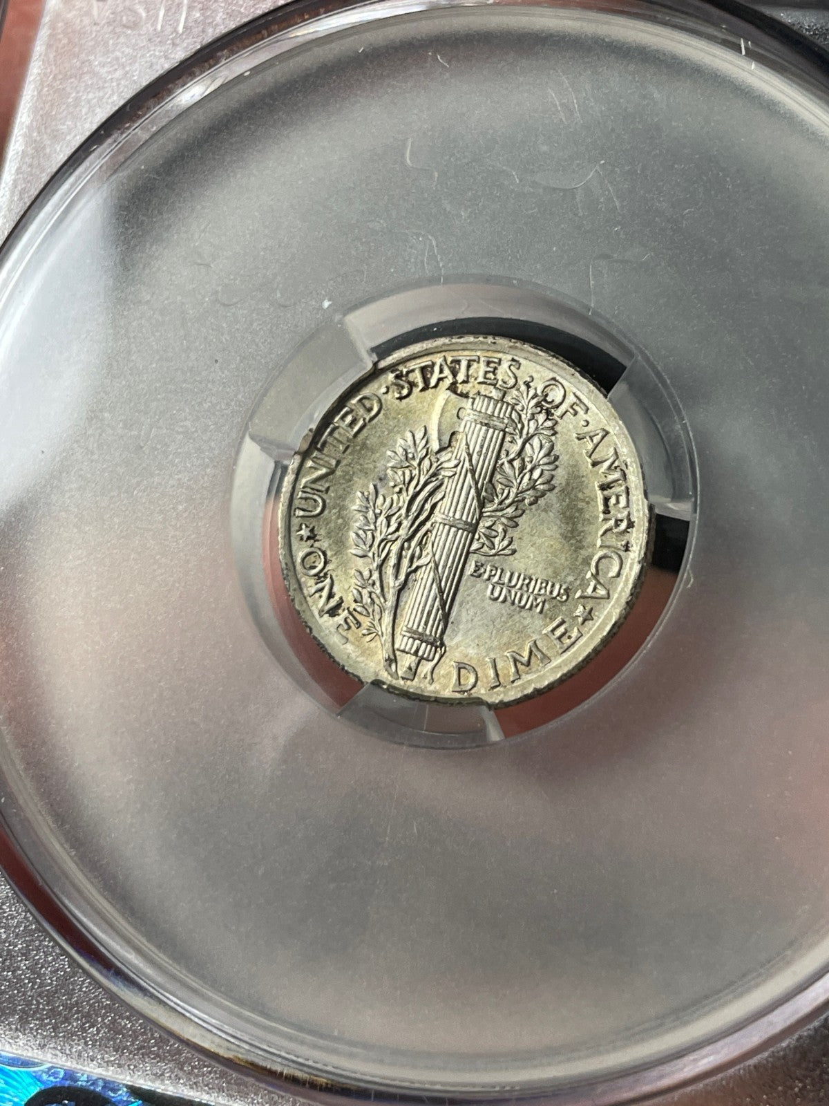 1923 CACG MS66 FB Mercury Silver Dime Nice Coin