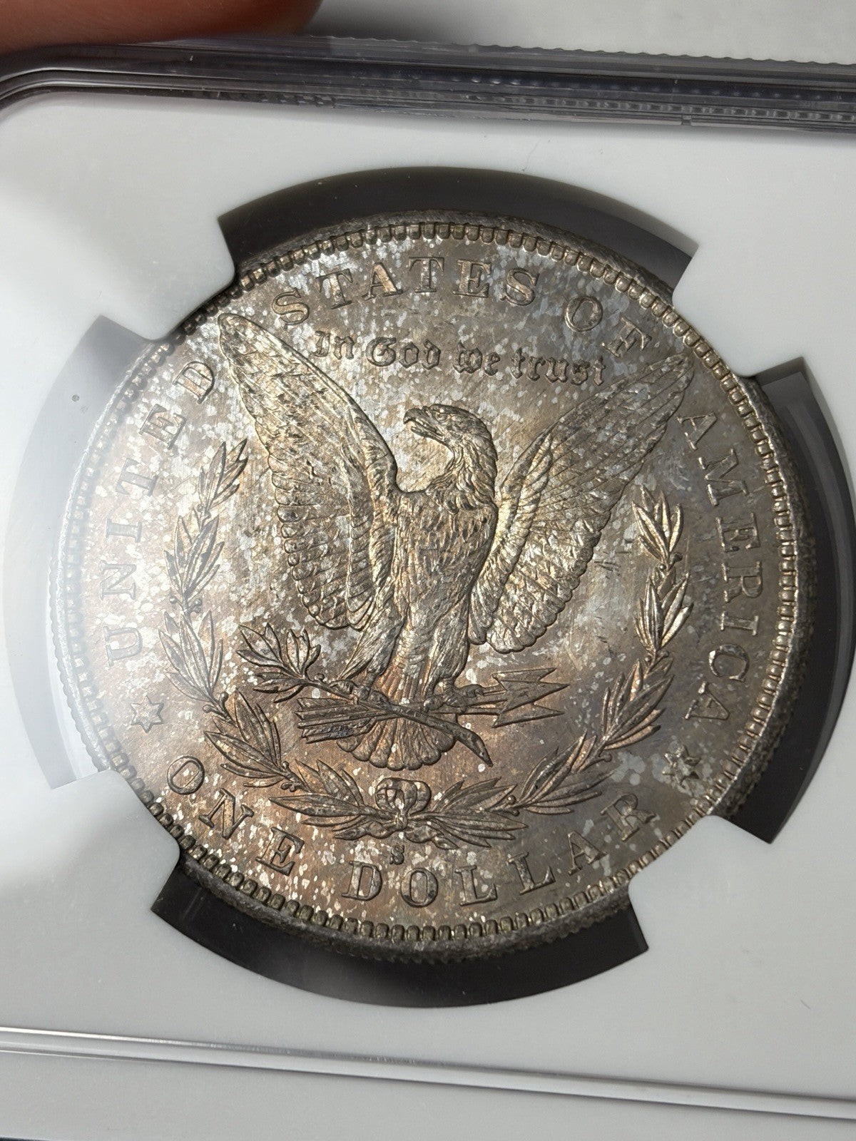 1879-S NGC MS65 Morgan Silver Dollar Toned