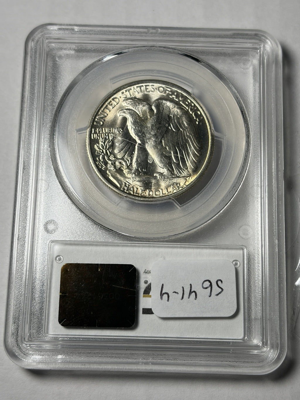 1945-S PCGS MS64 Walking Liberty Half Dollar Toned