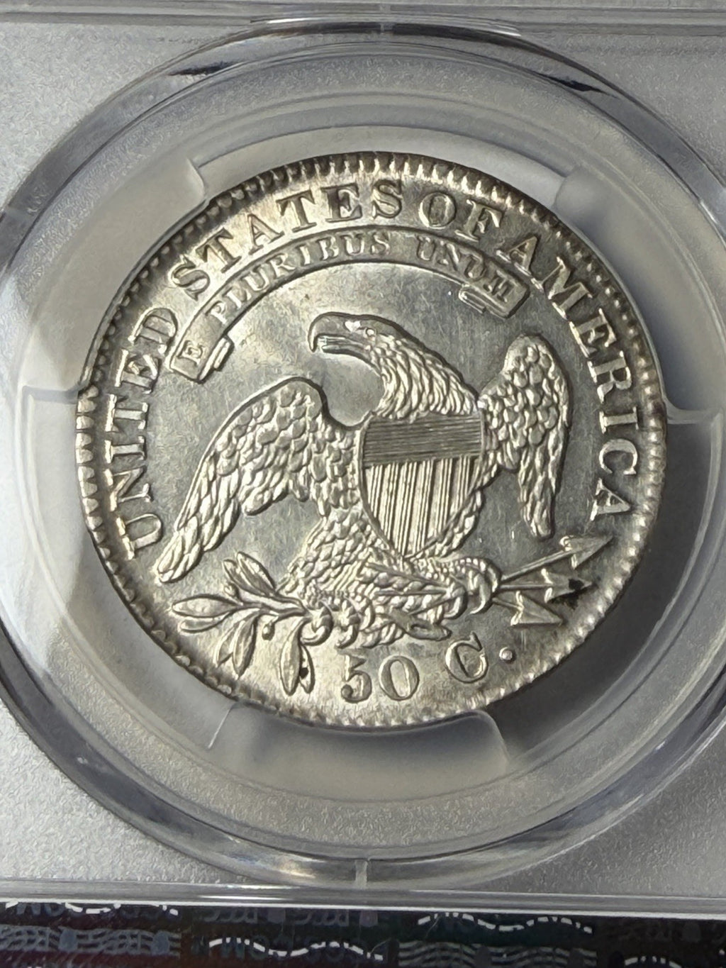 1832 PCGS Genuine Capped Bust Half Dollar O-103