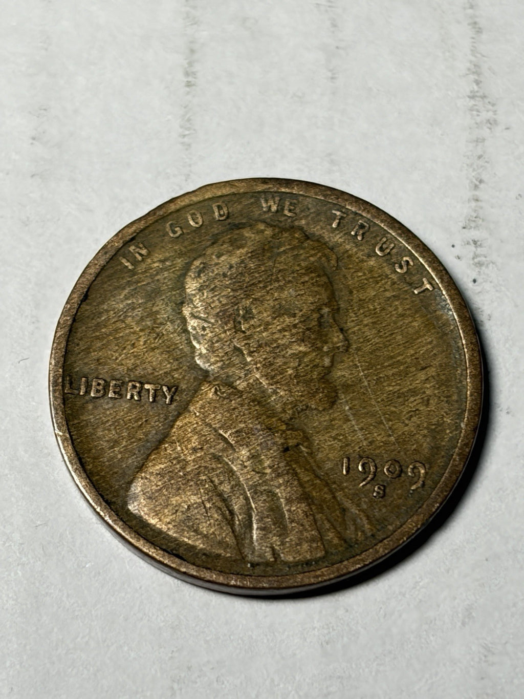 1909-S Lincoln Wheat Cent Details
