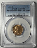 1931-S PCGS Genuine Lincoln Wheat Cent