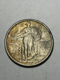 1917 Type 1 Standing Liberty Quarter Toned
