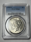1925-S PCGS MS64 Peace Silver Dollar 