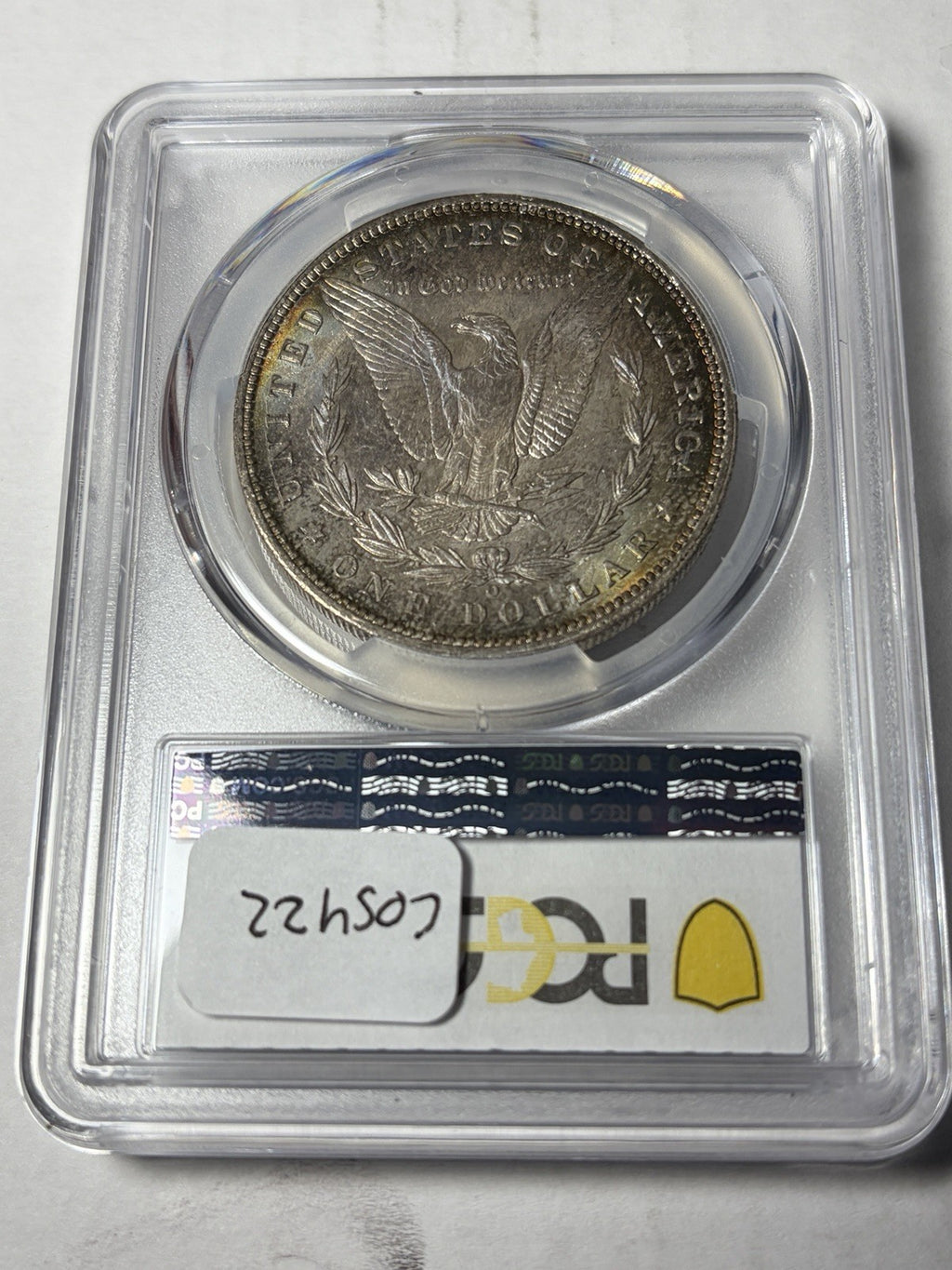 1891-O PCGS MS65 Morgan Silver Dollar Toned 