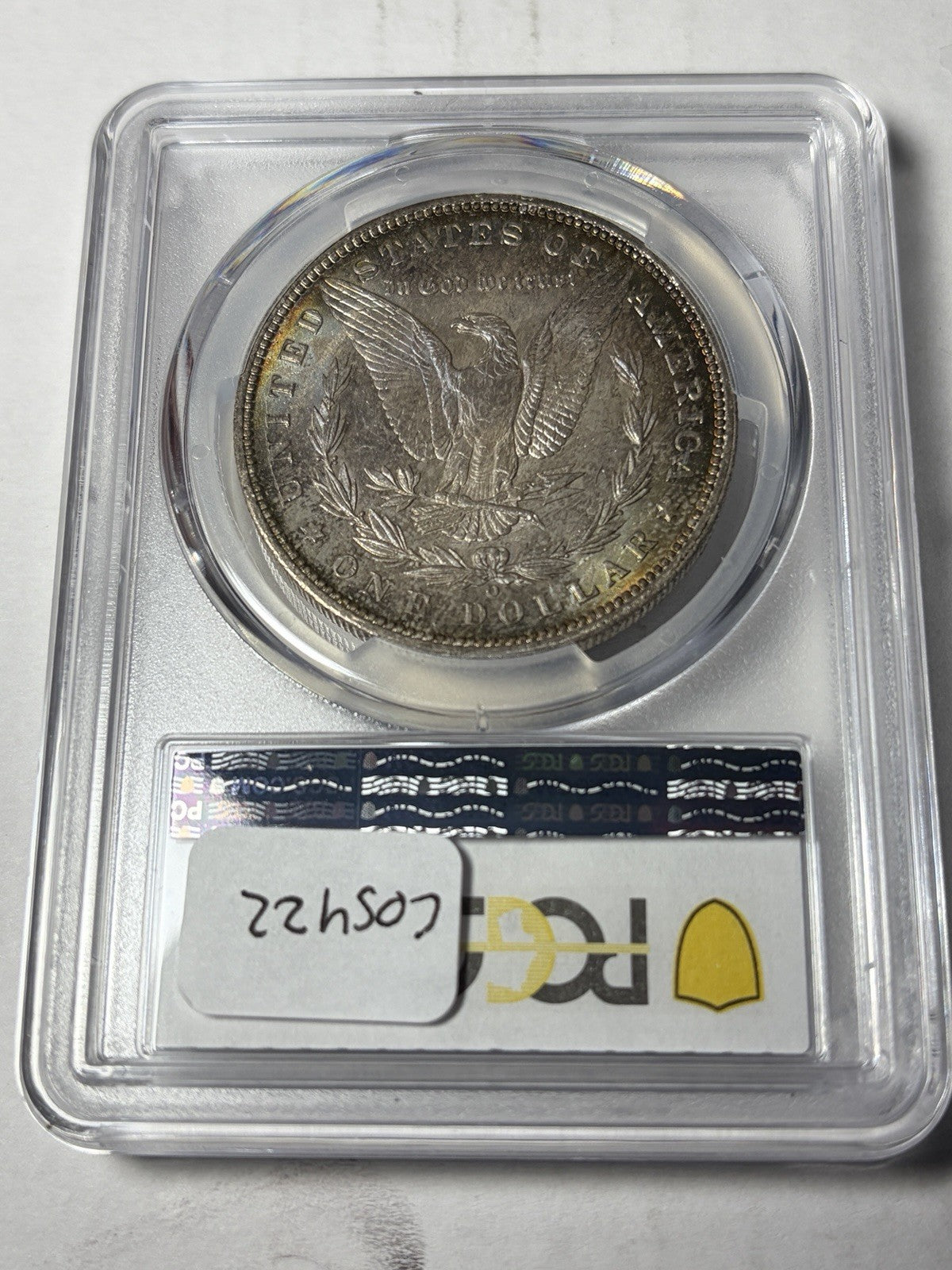 1891-O PCGS MS65 Morgan Silver Dollar Toned 