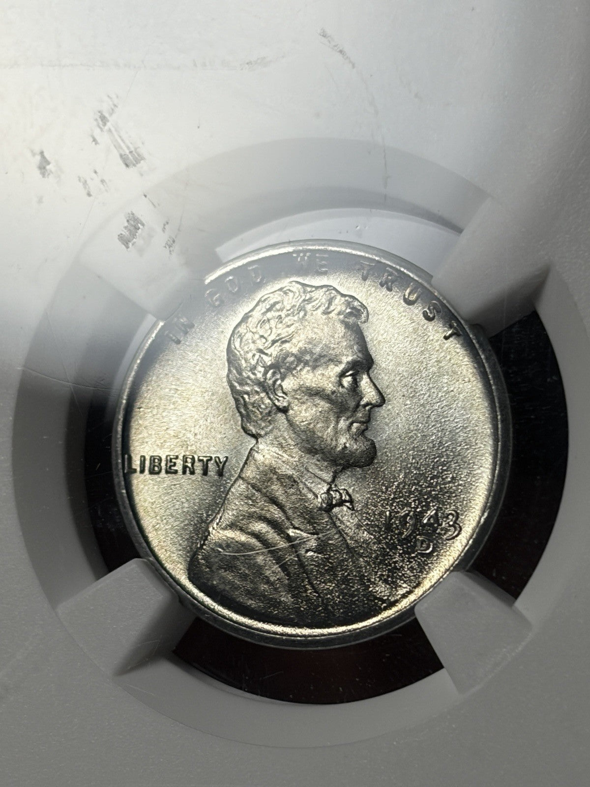 1943-D NGC MS66 CAC Lincoln Wheat Steel Cent Ex. MS67