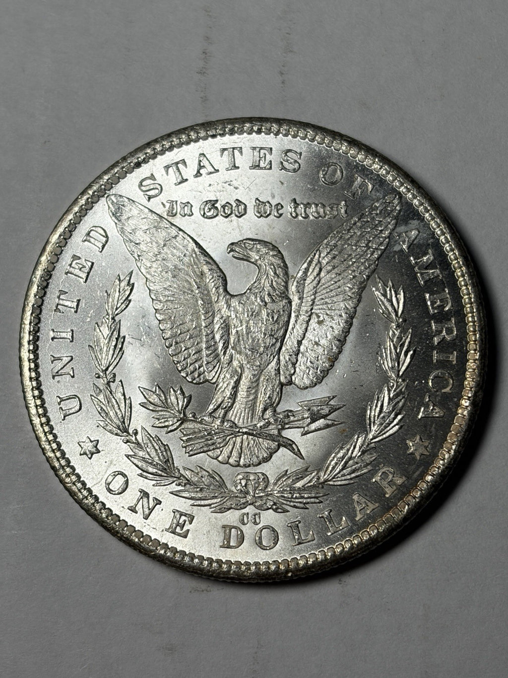 1881-CC Morgan Silver Dollar Uncirculated Toned