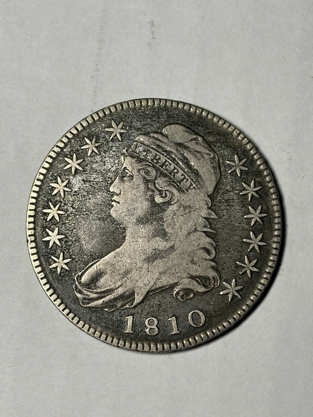 1810 Capped Bust Half Dollar Details