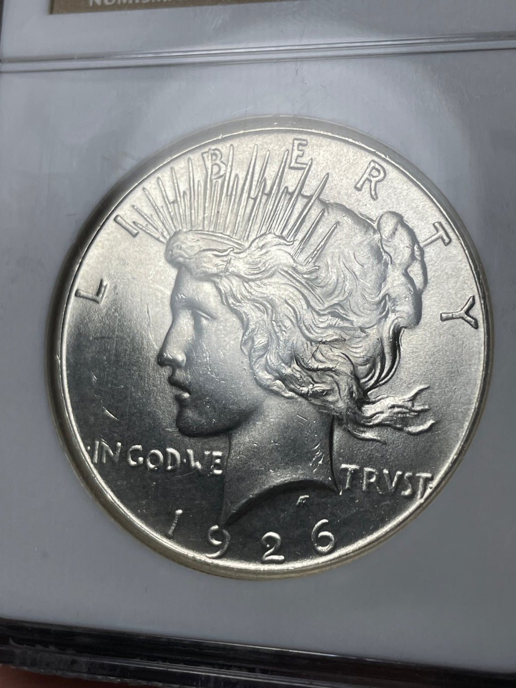 1926 NGC MS64 Peace Silver Dollar