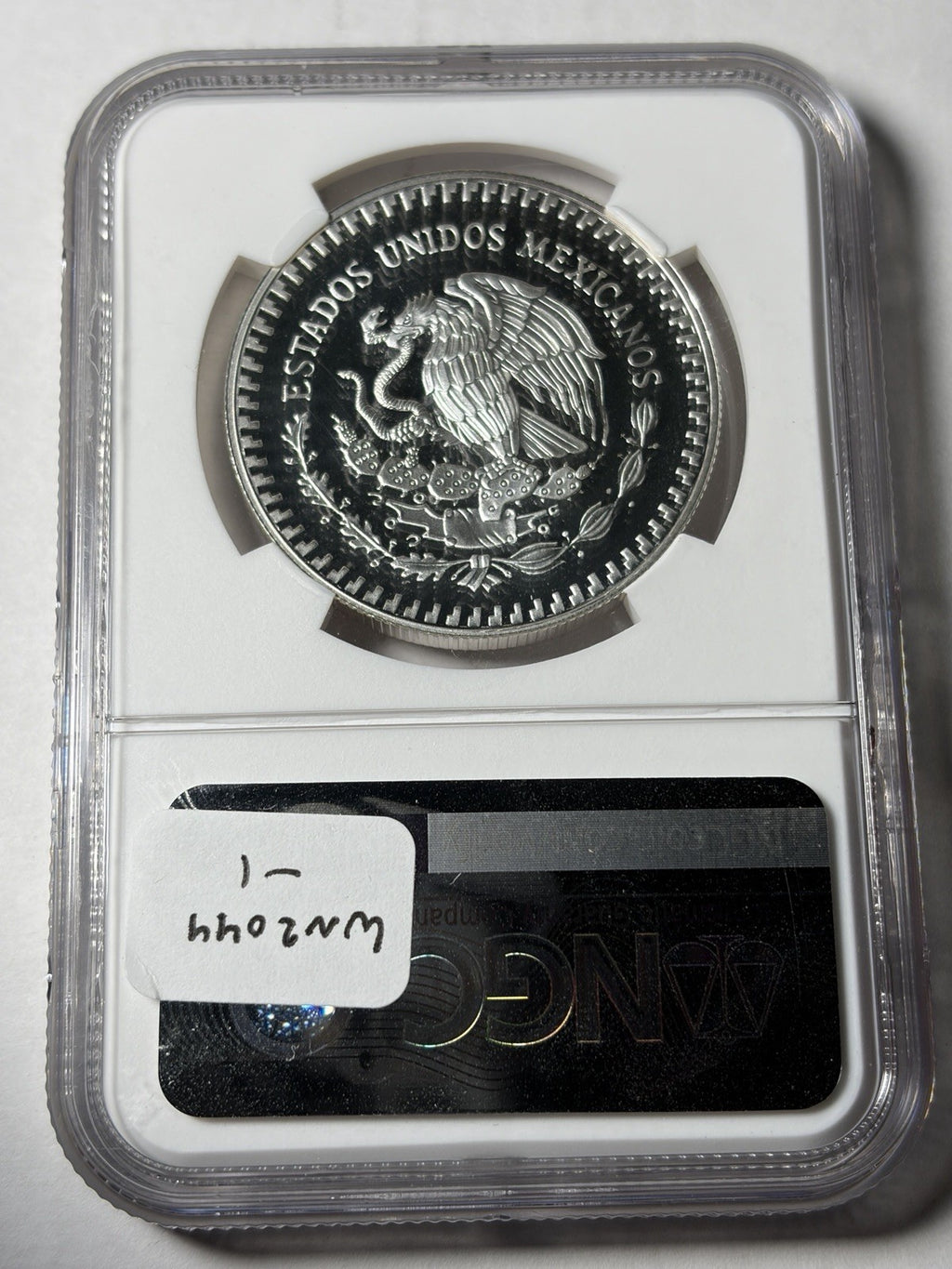 1991 Mo NGC PF69 Ultra Cameo Mexico 1 Onza Libertad PROOF Silver