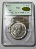 1946 PCGS MS63 GOLD CAC Booker T Washington Commemorative Rattler