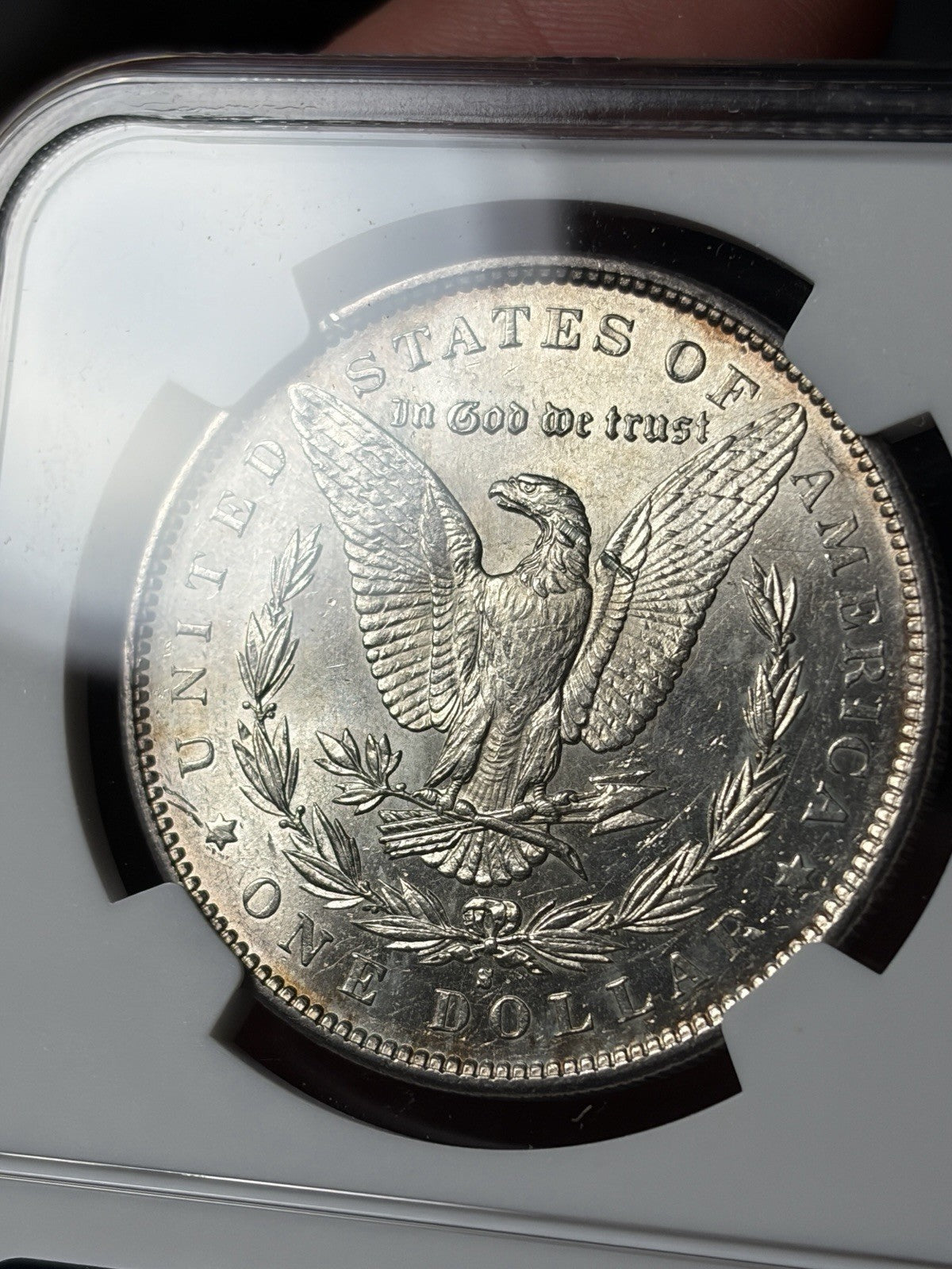 1891-S NGC MS61 Morgan Silver Dollar Tougher Date
