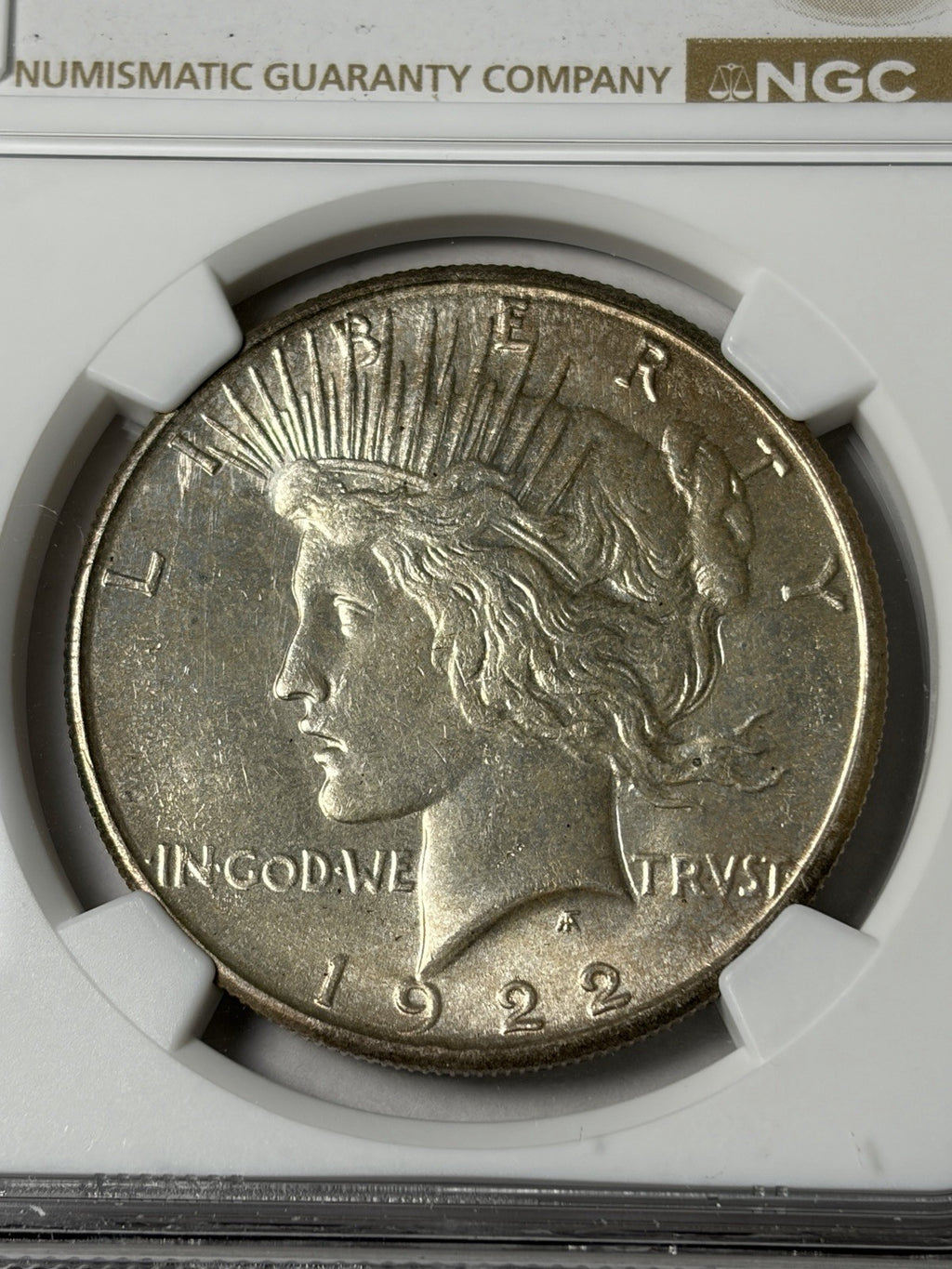 1922-S NGC MS64 Peace Silver Dollar