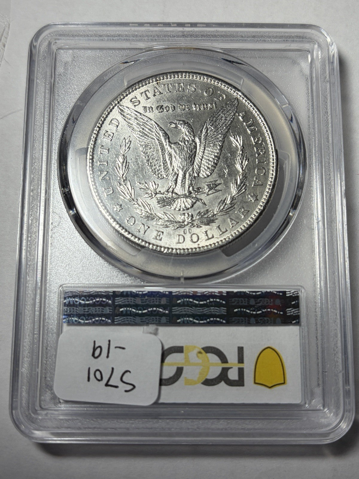 1890-CC PCGS AU58 Morgan Silver Dollar