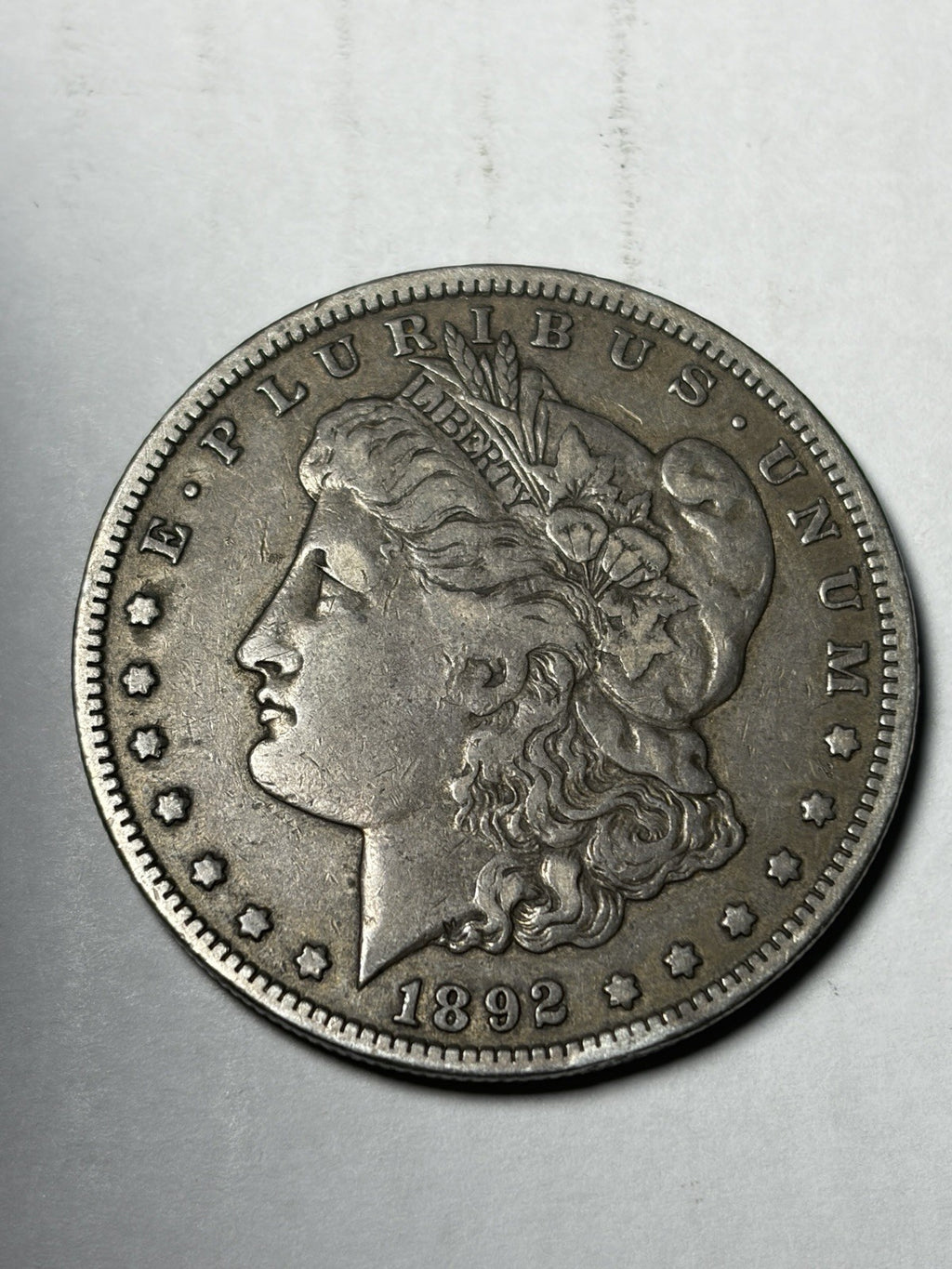 1892-CC Morgan Silver Dollar