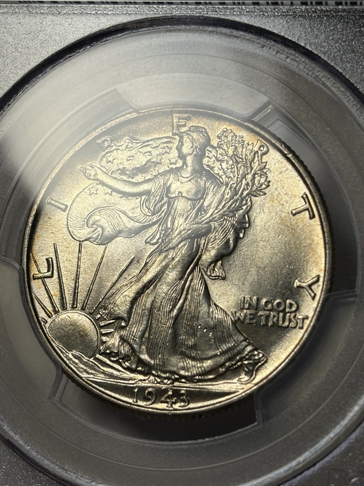 1943 PCGS MS64 Walking Liberty Half Dollar