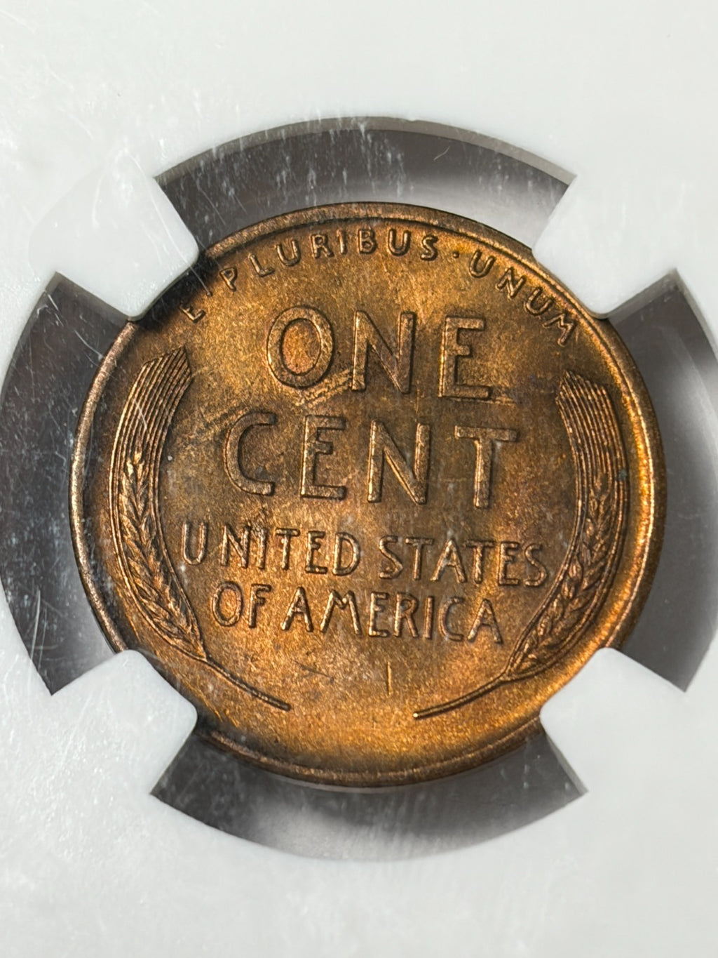 1909 NGC MS65 RB Lincoln Wheat Cent