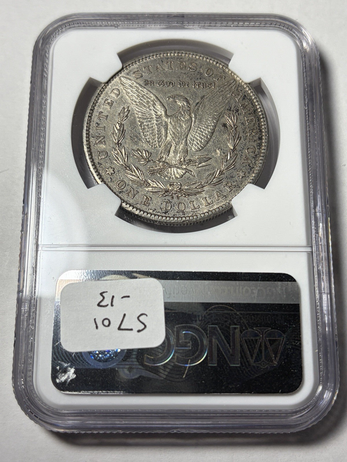 1878-CC NGC AU53 Morgan Silver Dollar