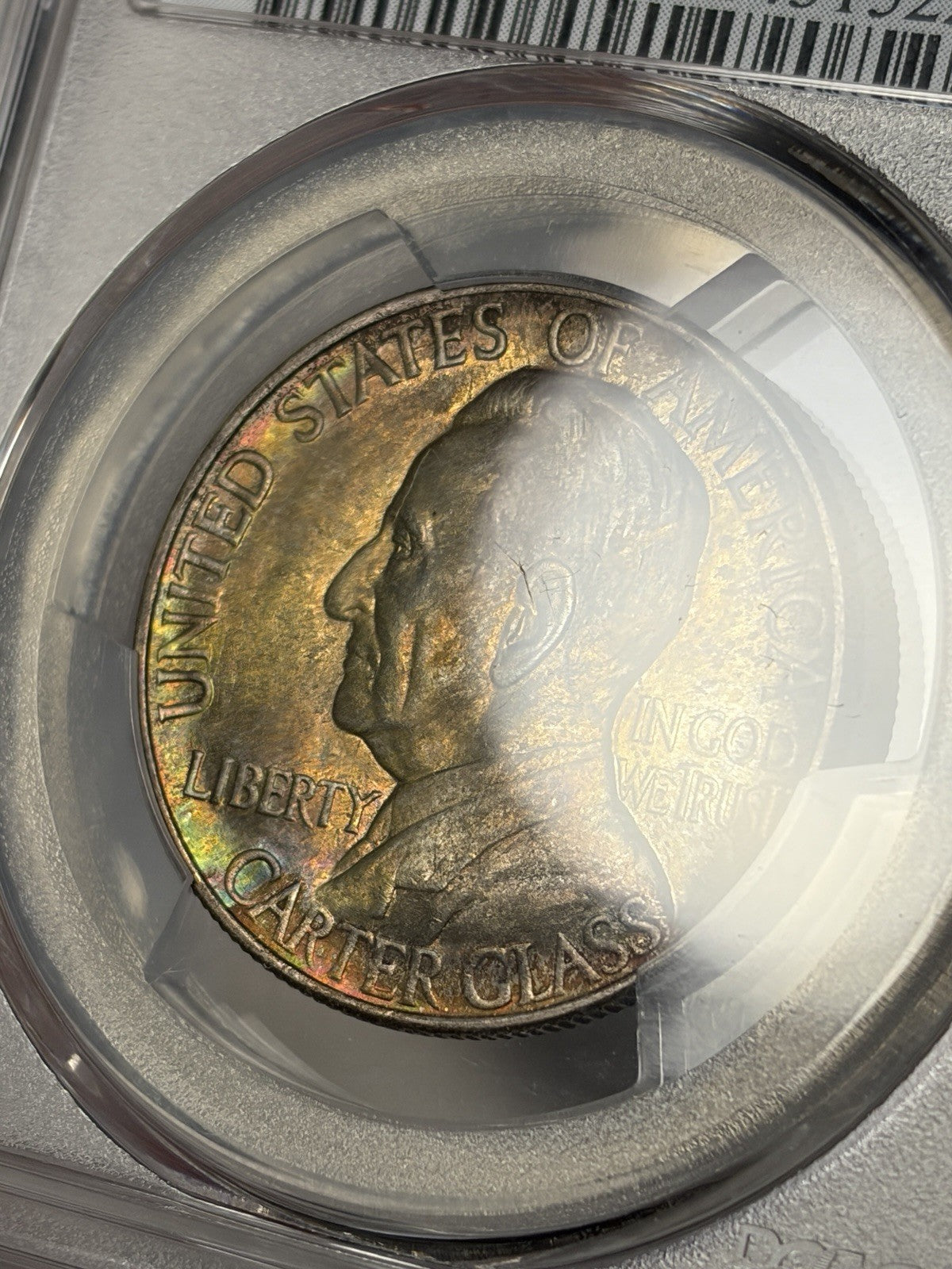 1936 PCGS MS66 Lynchburg Commemorative Half Dollar Toned