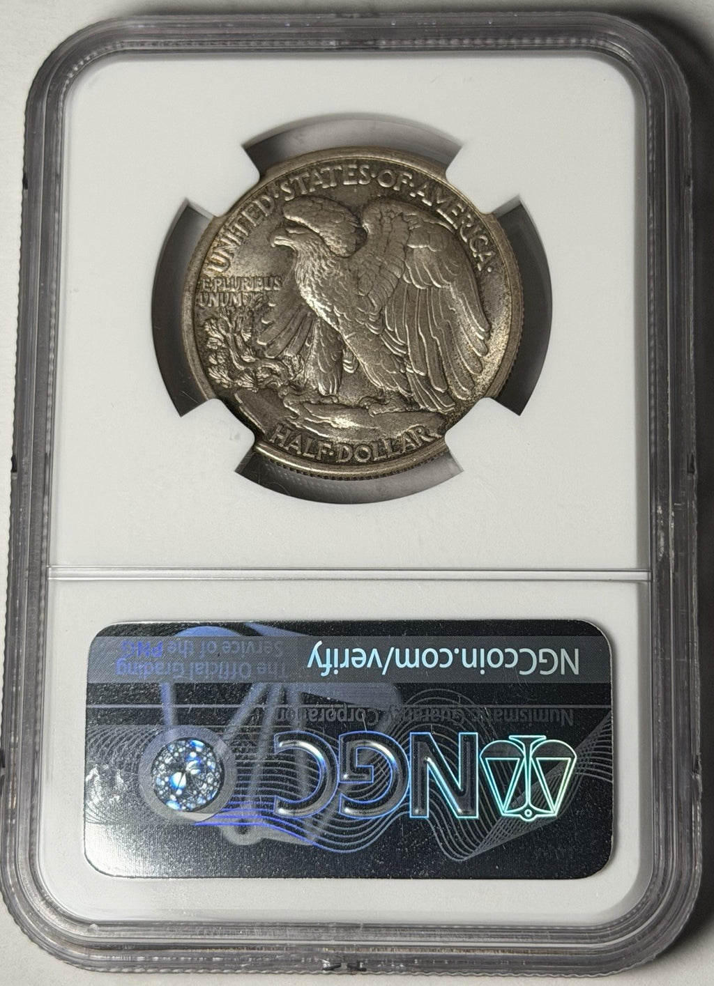 1916 NGC MS 65 Walking LIberty Half Dollar