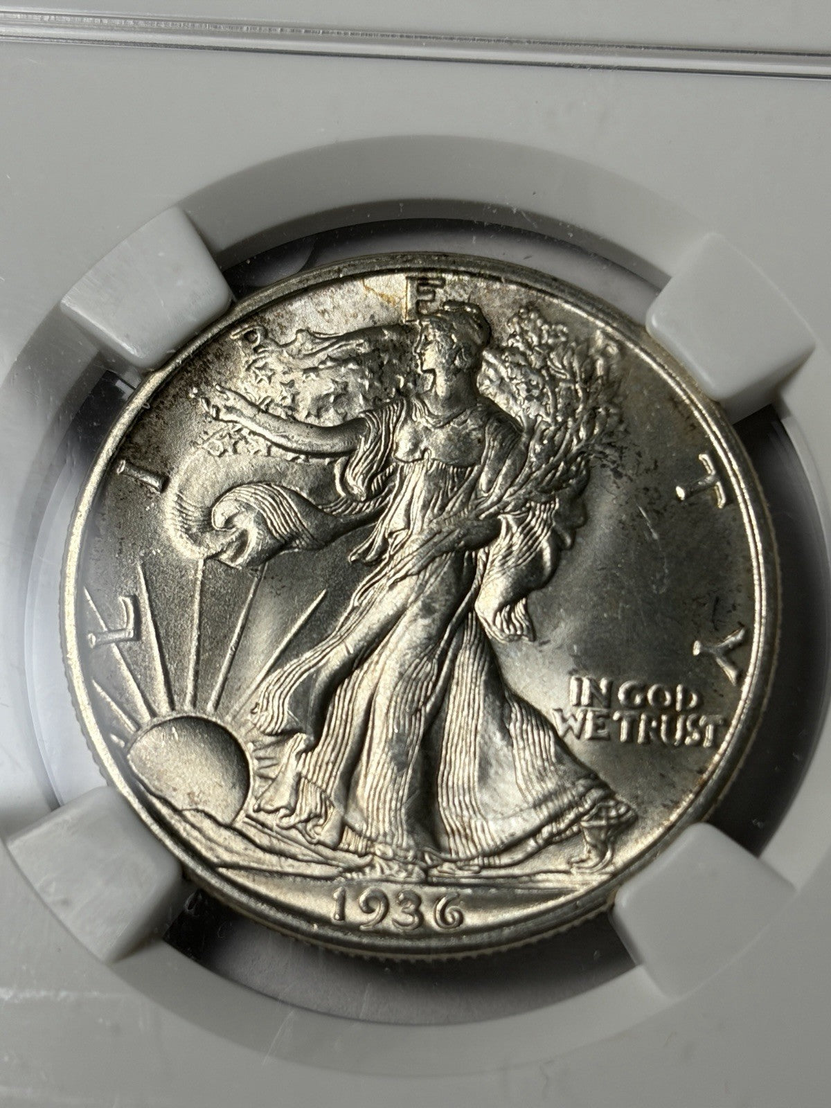 1936-D NGC MS64 Walking Liberty Half Dollar
