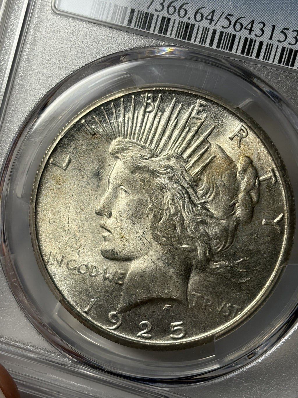 1925-S PCGS MS64 Peace Silver Dollar