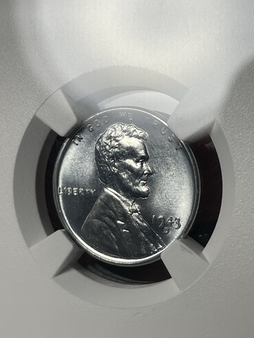 1943-D NGC MS67 Steel Cent Superb Gem BU