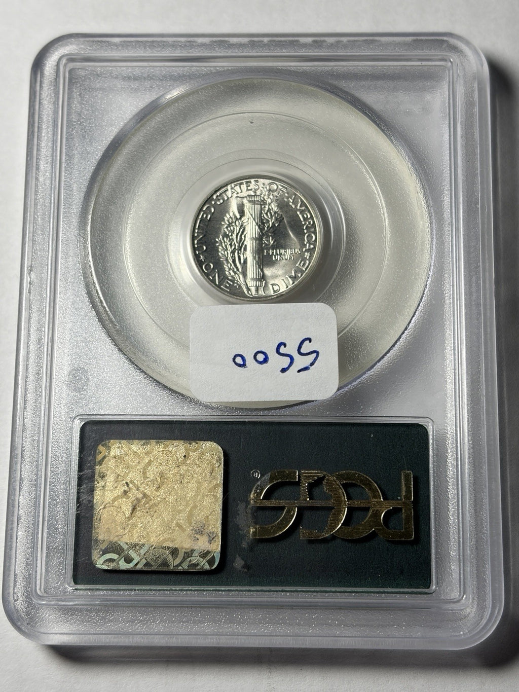 1945 PCGS MS64 Mercury Dime Old Green Holder