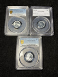 1943 PDS PCGS MS68 Lincoln Wheat Steel Cent Registry Grade Set!
