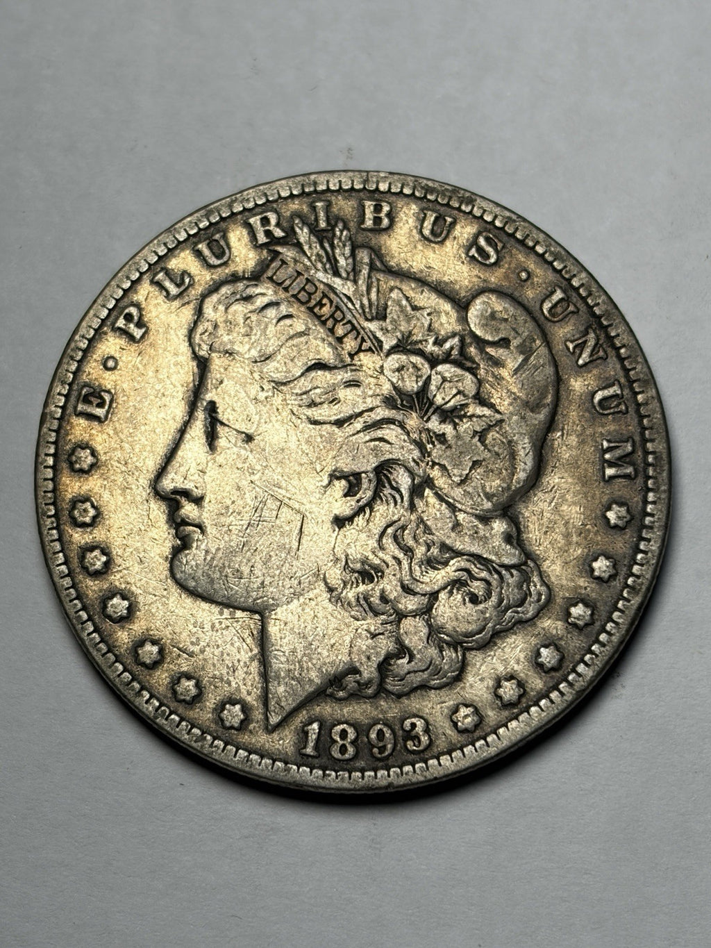 1893 Morgan Silver Dollar Details