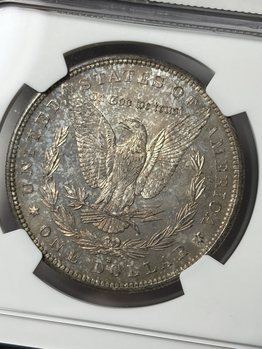 1879-S NGC MS65 Morgan Silver Dollar Toned
