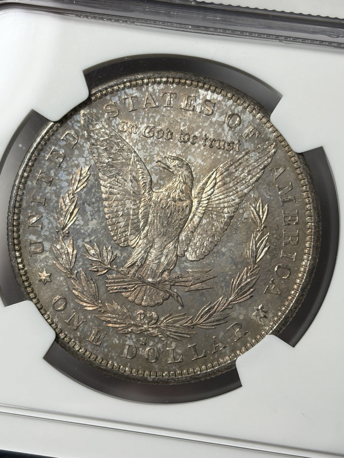 1879-S NGC MS65 Morgan Silver Dollar Toned