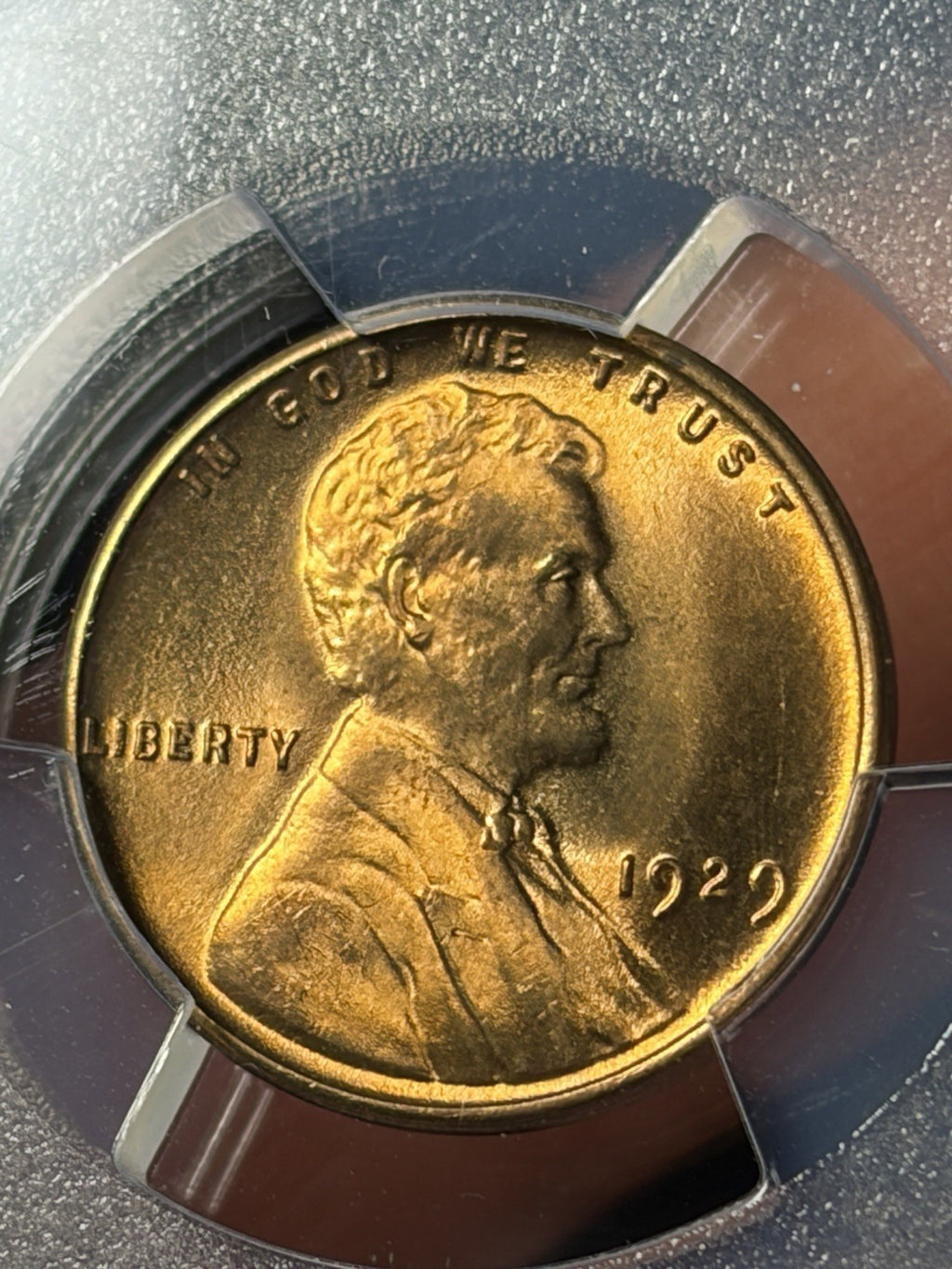 1929 PCGS MS67 RD Lincoln Wheat Cent Registry Grade