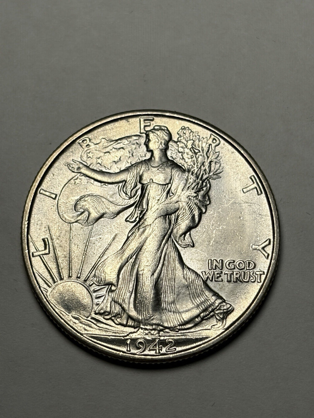 1942-S Walking Liberty Half Dollar