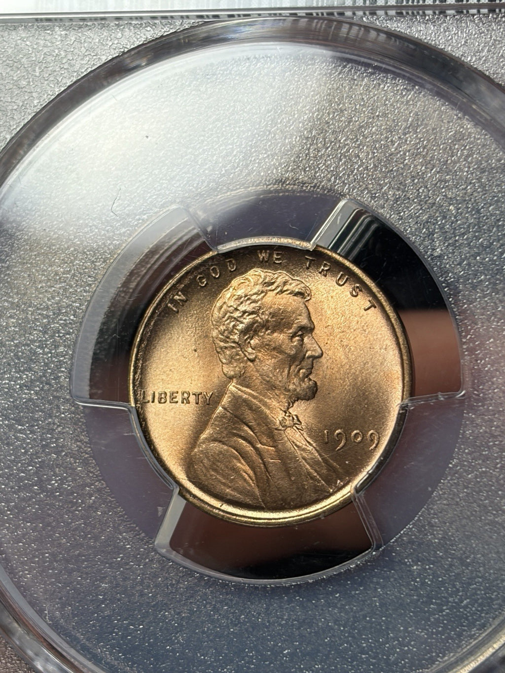 1909 VDB PCGS MS66 RD CAC Lincoln Wheat Cent Nice Coin