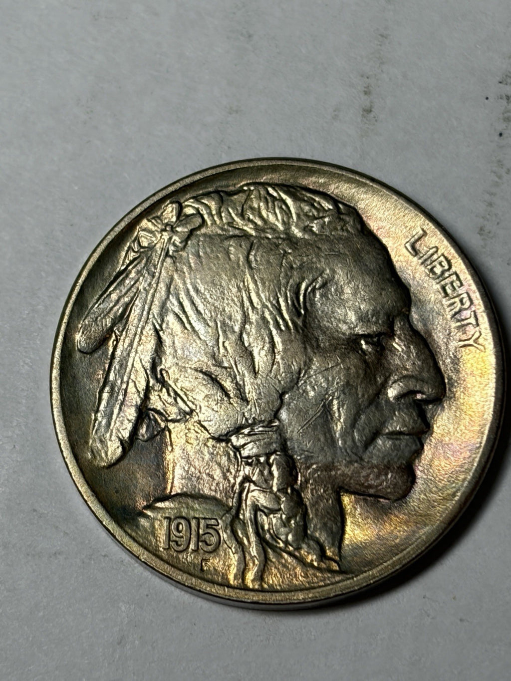 1915 Buffalo Nickel Details