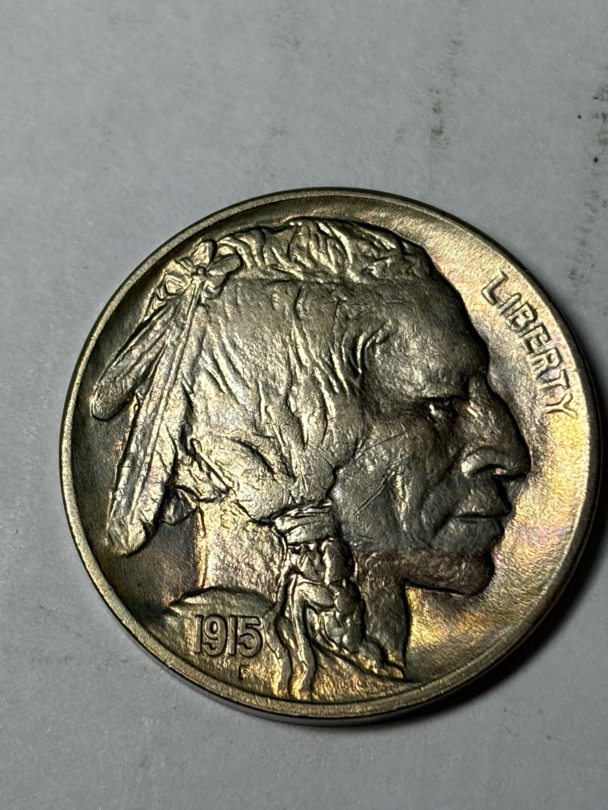 1915 Buffalo Nickel Details