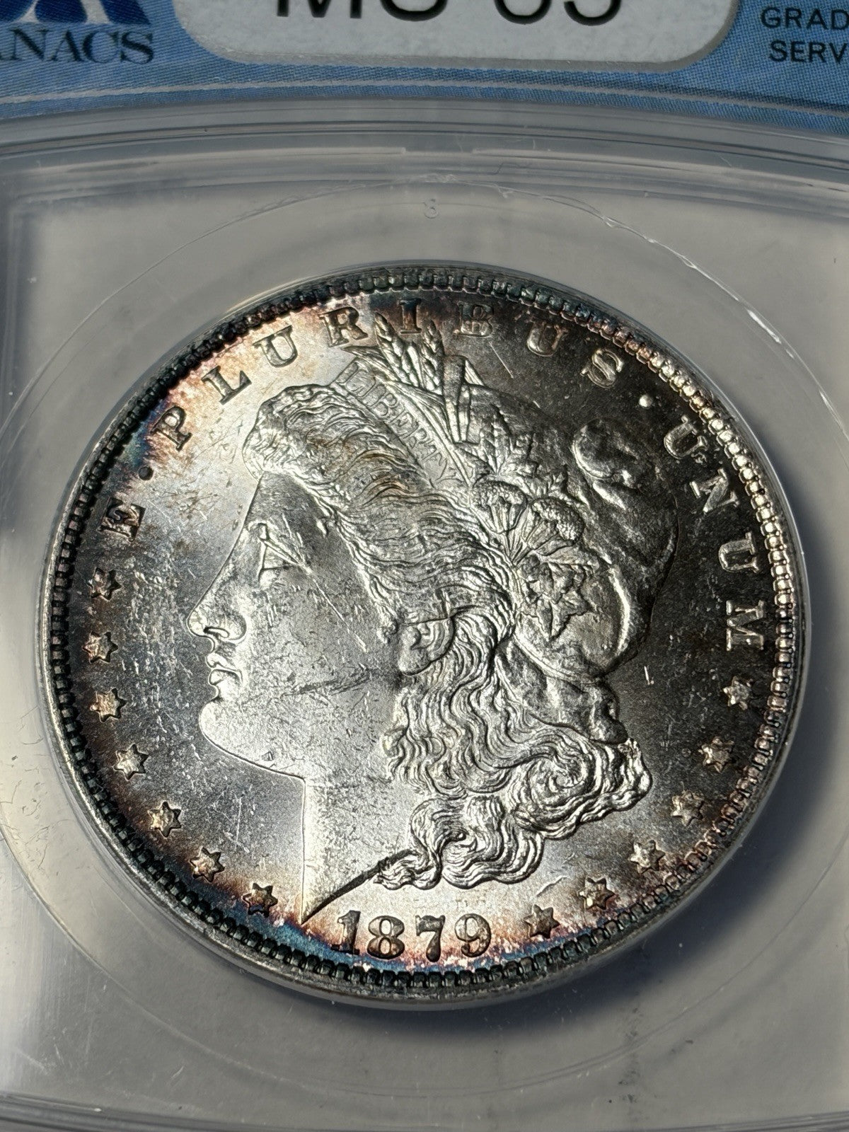 1879-O ANACS MS63 Morgan Silver Dollar