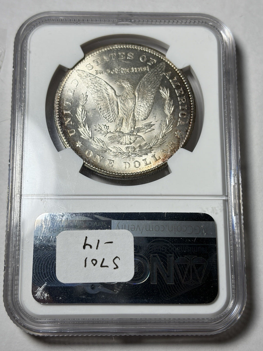 1878-CC NGC MS65 Morgan Dollar