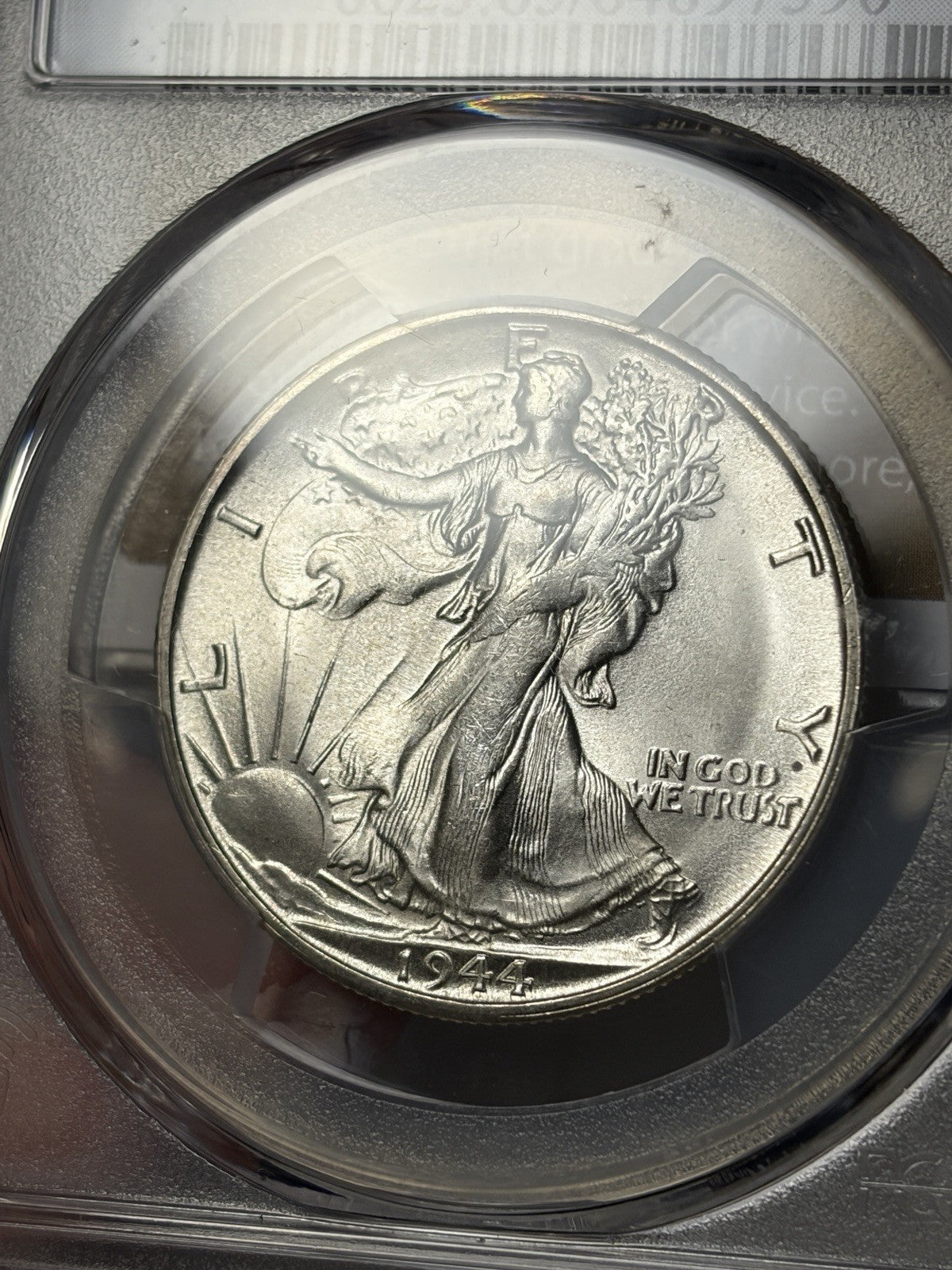 1944-S PCGS MS65 GOLD CAC Walking Liberty Half Dollar