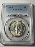 1945-S PCGS MS66 Walking Liberty Half Dollar