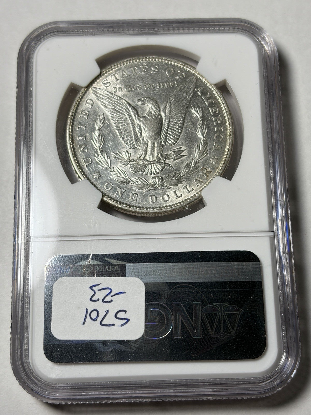 1893 NGC AU53 Morgan Silver Dollar