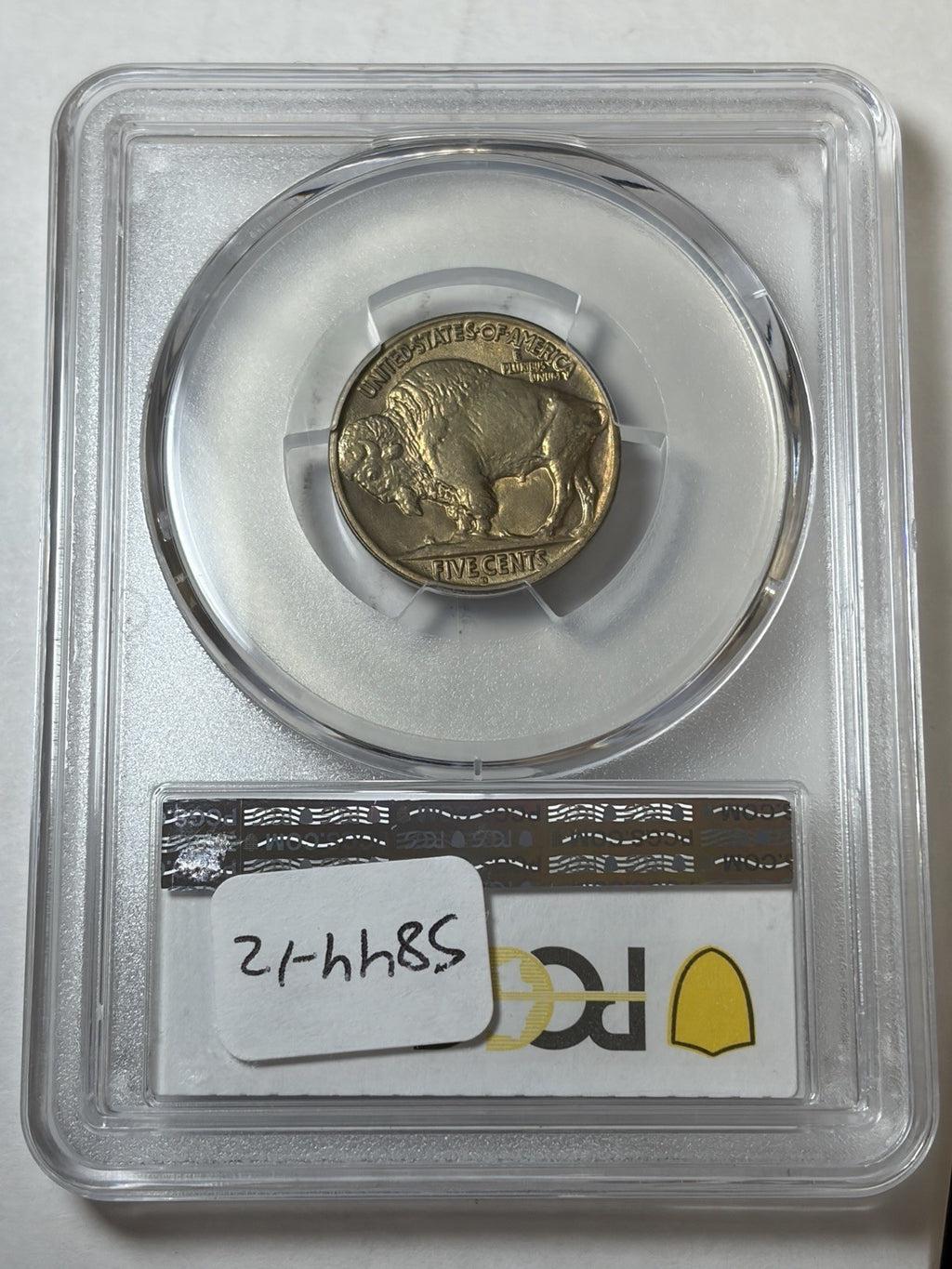 1917-D PCGS MS64 Buffalo Nickel Toned