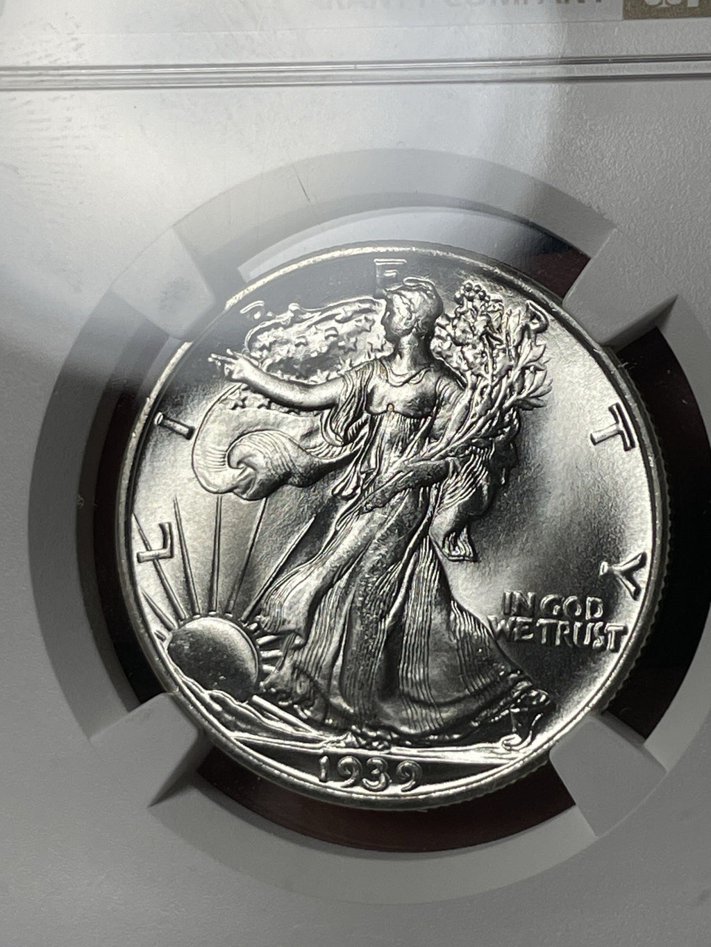 1939-S NGC MS66+ CAC Walking Liberty Half Dollar