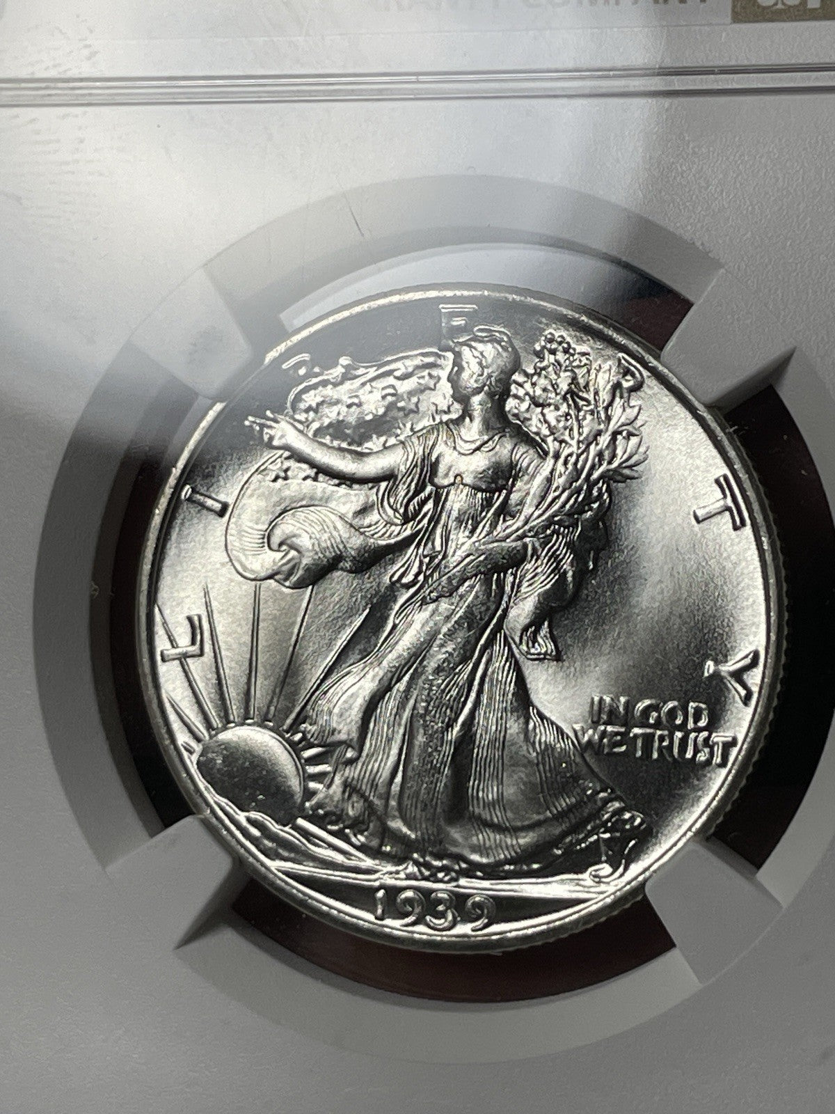 1939-S NGC MS66+ CAC Walking Liberty Half Dollar